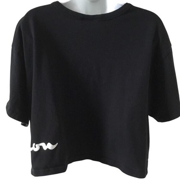 Champion Heritage Cropped Women's Tee Wrap Around Logo size XL - Picture 4 of 6